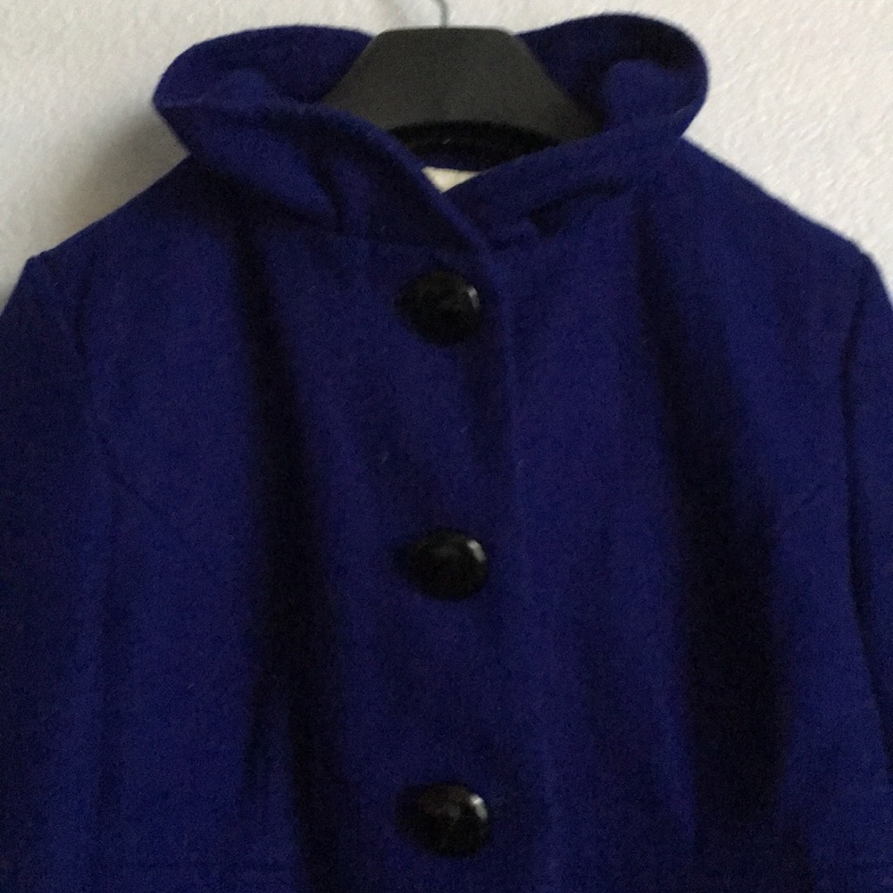 3-button short peacoat